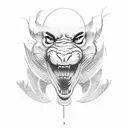 Judo  tattoo design idea