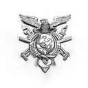 USMC with CH-53E inspiration tattoo design idea