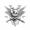 USMC with CH-53E inspiration tattoo design idea