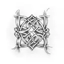 Celtic Knot tattoo design idea