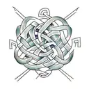 Celtic Knot tattoo design idea