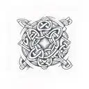 Celtic Knot tattoo design idea