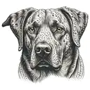 labrador retriever tattoo design idea