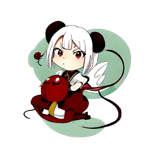 mushu tattoo design idea