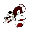 mushu tattoo design idea