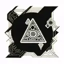 ufo abuctiong someone tattoo design idea