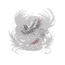 Phoenix tattoo design idea