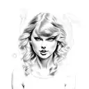 Taylor Swift tattoo design idea