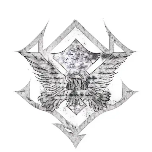 rebel flag between 2 peices lf barbwire tattoo design idea