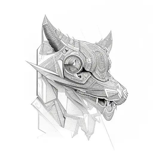 Diamond tattoo design idea