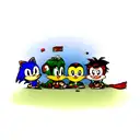 yoshi, sonic, peanut, needles, pins, chili pepper, smiley tattoo design idea