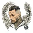 memphis depay tattoo design idea