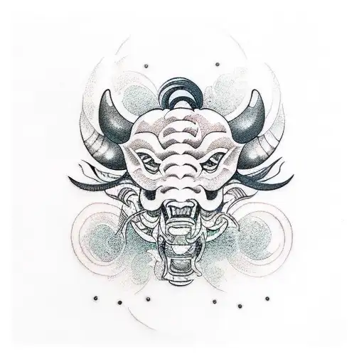 tauro tattoo design idea
