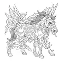 KJ tattoo design idea