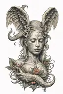 Nirvana In Utero tattoo design idea