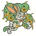 Bugs Bunny tattoo design idea