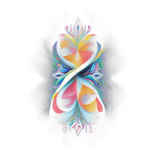 vulva tattoo design idea