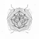 vulva tattoo design idea