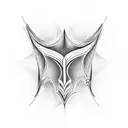 vulva tattoo design idea