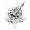 Zach Bryan and Noah kahan tattoo design idea