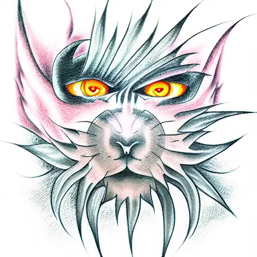 kurama tattoo design idea