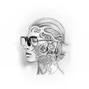 young thug tattoo design idea