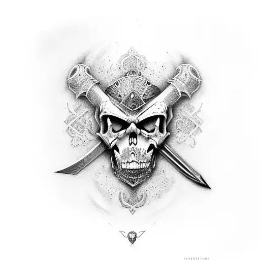 death before dishonor with a sword  tattoo design idea