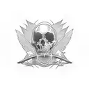 sawed off shotgun  tattoo design idea