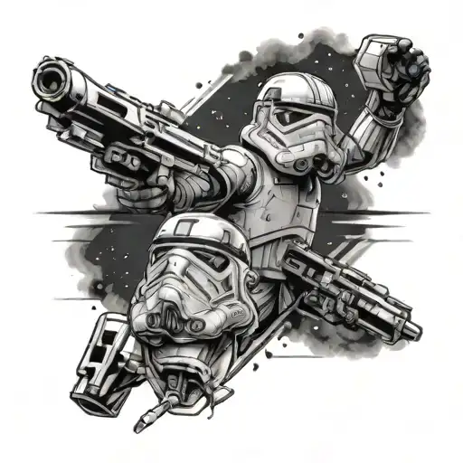 Star Wars Empire tattoo design idea