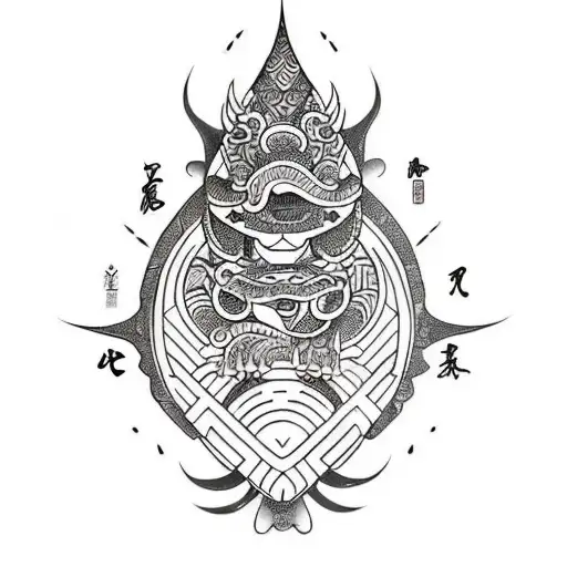 surfboard tattoo design idea