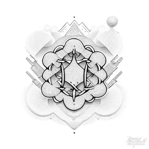 Brooklyn dodgers clover  tattoo design idea