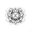 Brooklyn dodgers clover  tattoo design idea