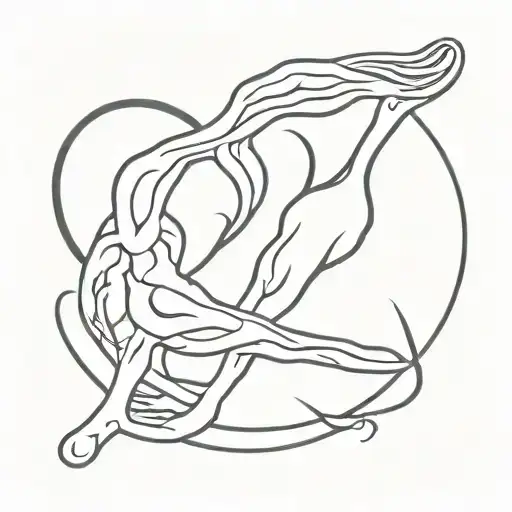 Create a tattoo image in honor of coloproctologist father who was born and died 17 tattoo design idea