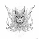 laurea rama con hojas tattoo design idea