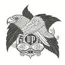 Purdue and NF tattoo design idea