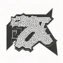 Purdue and NF tattoo design idea