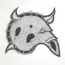 Purdue and NF tattoo design idea