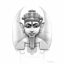 Seshat thoth ma'at tattoo design idea
