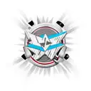 Punk rock band logo incorporated into a microphone tattoo design idea