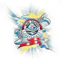 1234 tattoo design idea