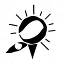 sunshine and 1234 tattoo design idea