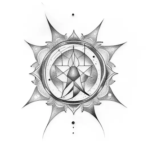 astrophysics tattoo design idea