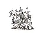 goblin slayer  tattoo design idea