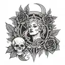 lorna shore  tattoo design idea