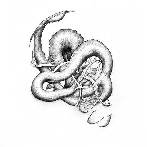 uterus oak tree memorial  tattoo design idea