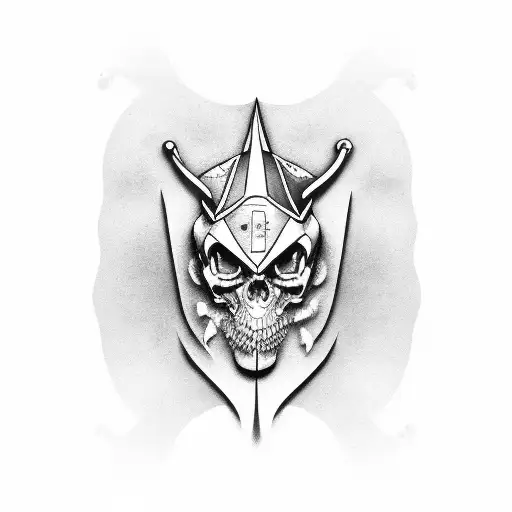 navy silence tattoo design idea