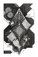 dark abyss tattoo design idea