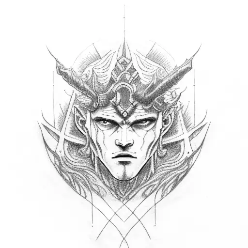 Brand of sacrifice berserk tattoo design idea