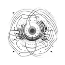 morse code tattoo design idea