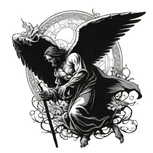 the resurrection tattoo design idea